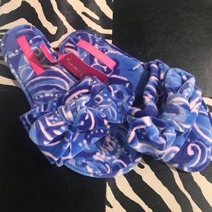 Lilly Pulitzer Shoreline Slipper 9/10 NWT